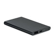 Engraved 4000mAh Slim Power Bank, Black