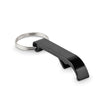 Engraved Recycled Aluminium Keyring, Black