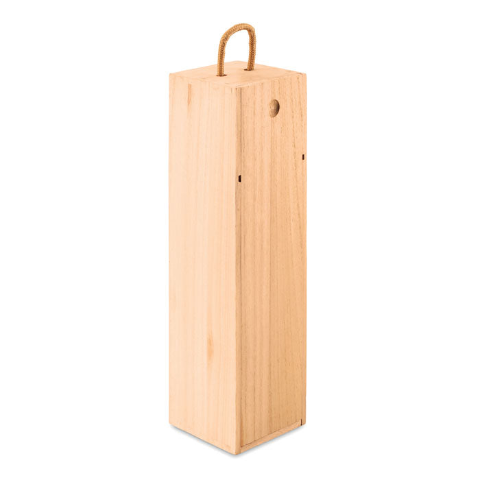 Engraved Wooden Wine Box
