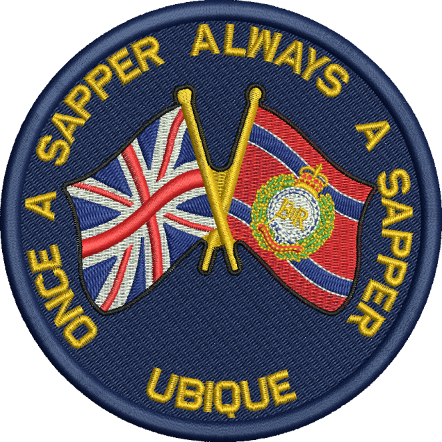 Once A Sapper Badge – elitethreadco
