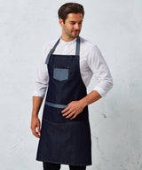 Denim Contrast Apron