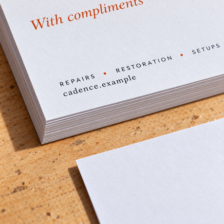 Letterheads and Compliment Slips