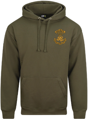 RE Cypher embroidered hoodie