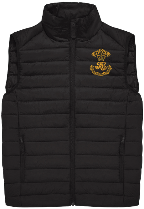 RE Cypher embroidered padded gilet