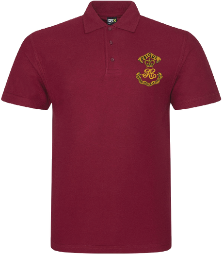 RE Cypher embroidered polo shirt
