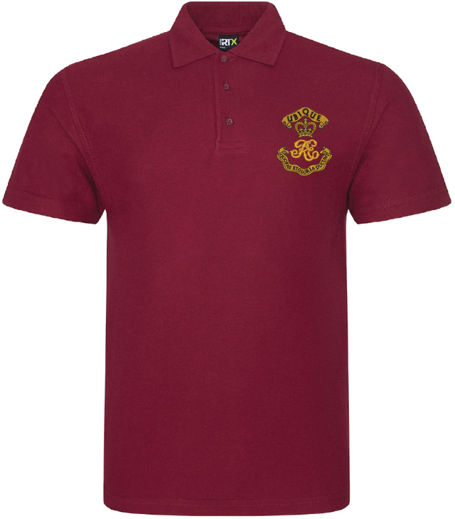 RE Cypher embroidered polo shirt