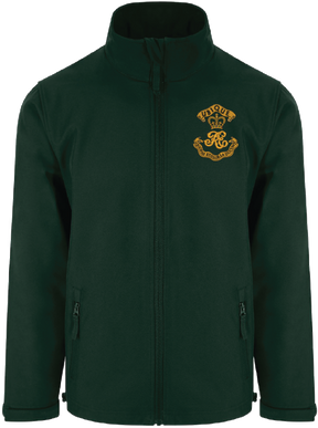 RE Cypher embroidered soft shell jacket