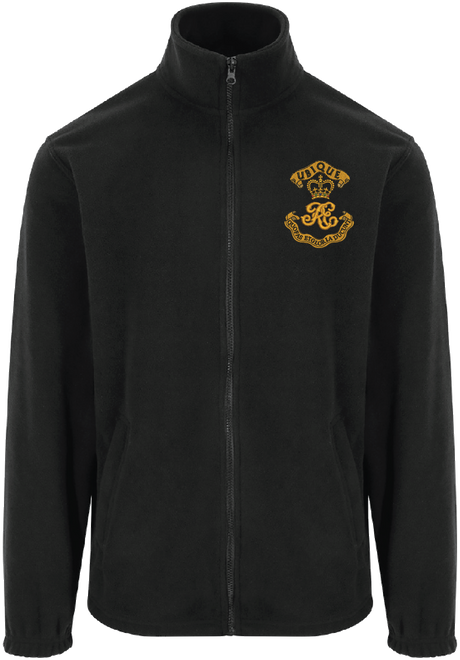 RE Cypher embroidered zipped fleece