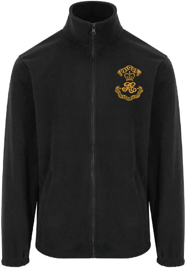 RE Cypher embroidered zipped fleece