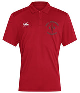 RE 59 Commando Canterbury Club Dry Polo Flag Red