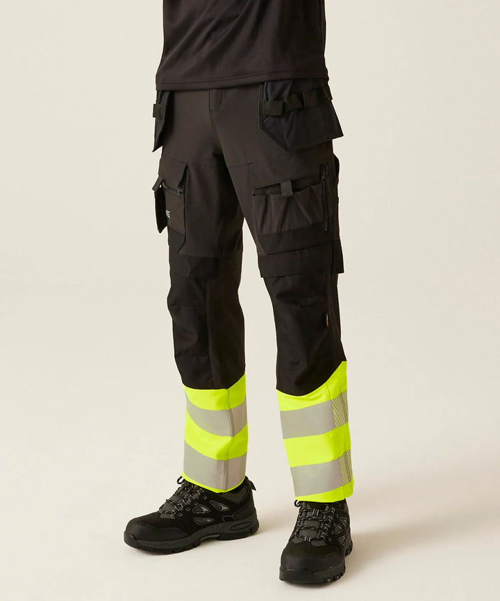 Hi-Vis X-Pro Stretch Holster Trousers (Class 1)