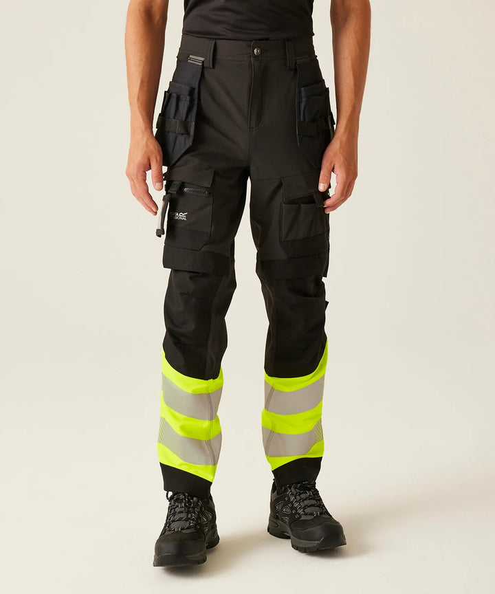 Hi-Vis X-Pro Stretch Holster Trousers (Class 1)