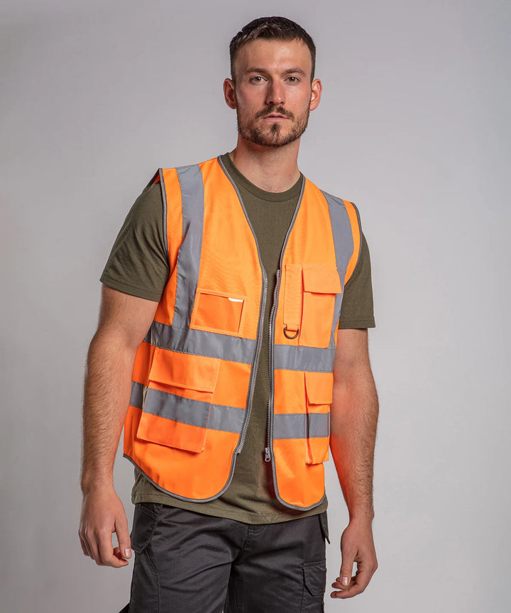 High-Vis Zipped Waistcoat