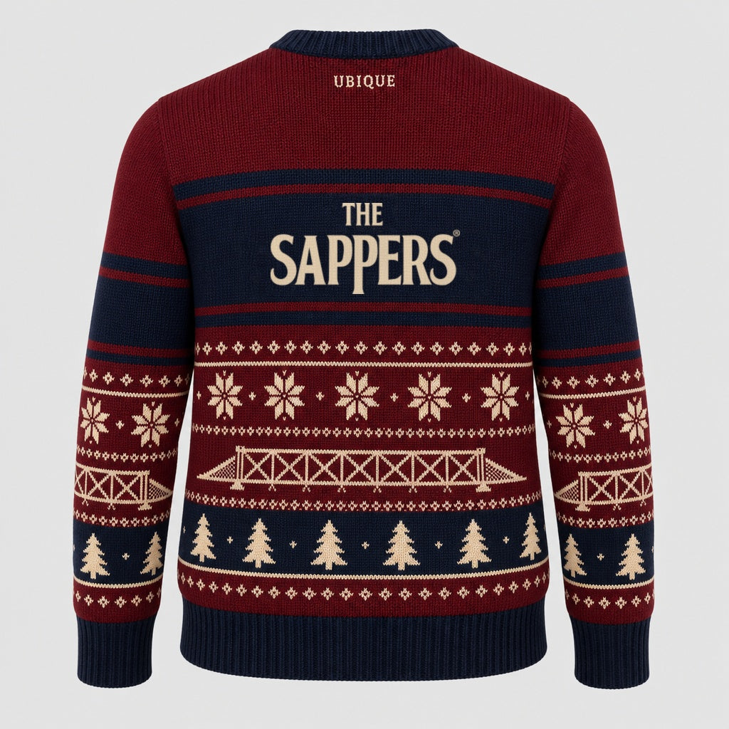 Royal Engineers Sappers Christmas Jumper (Pre-order)