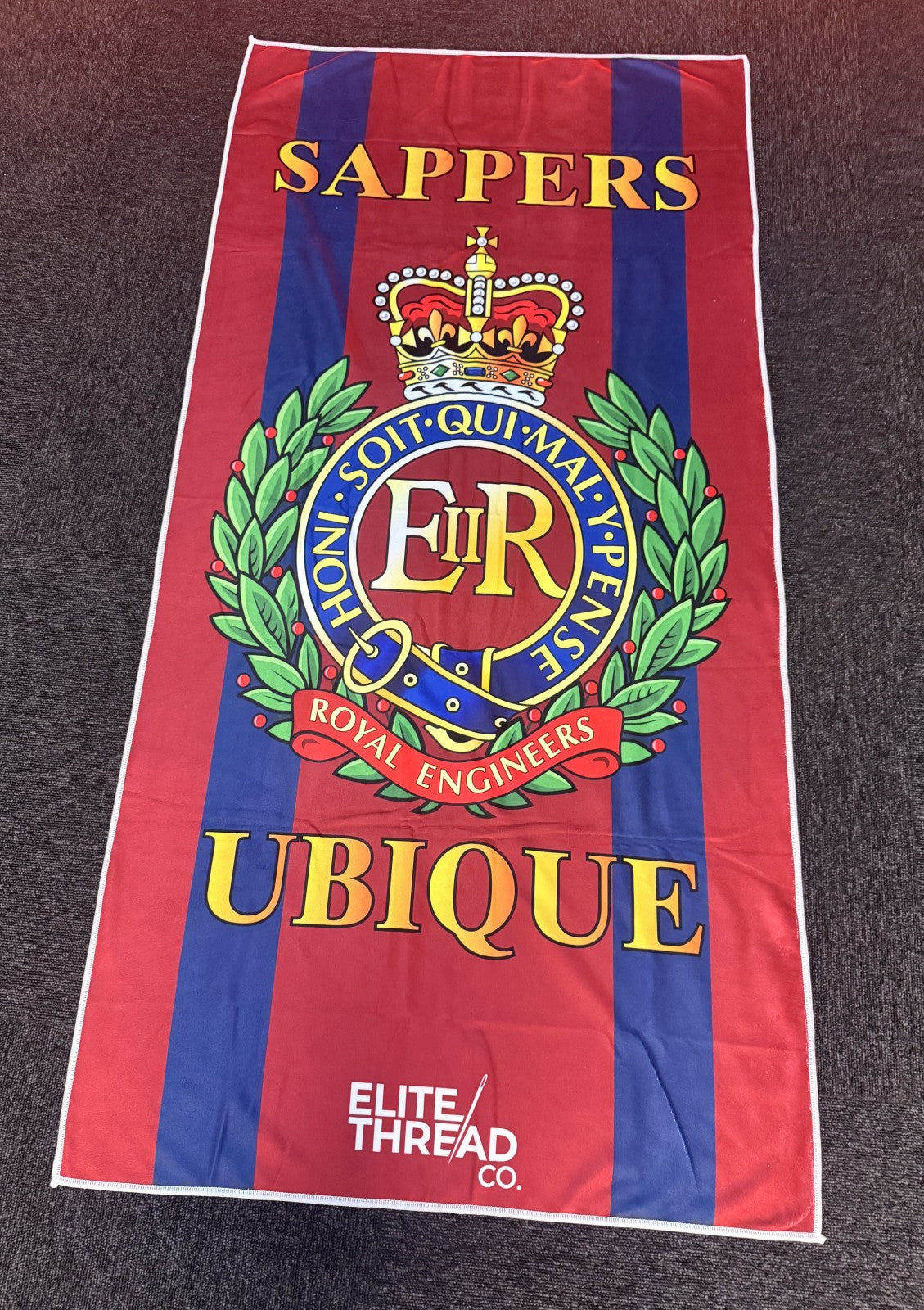Royal Engineers 'Sappers Ubique' Beach Towel