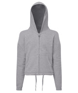 Kids TriDri Recycled Cropped Oversize Full-Zip Hoodie